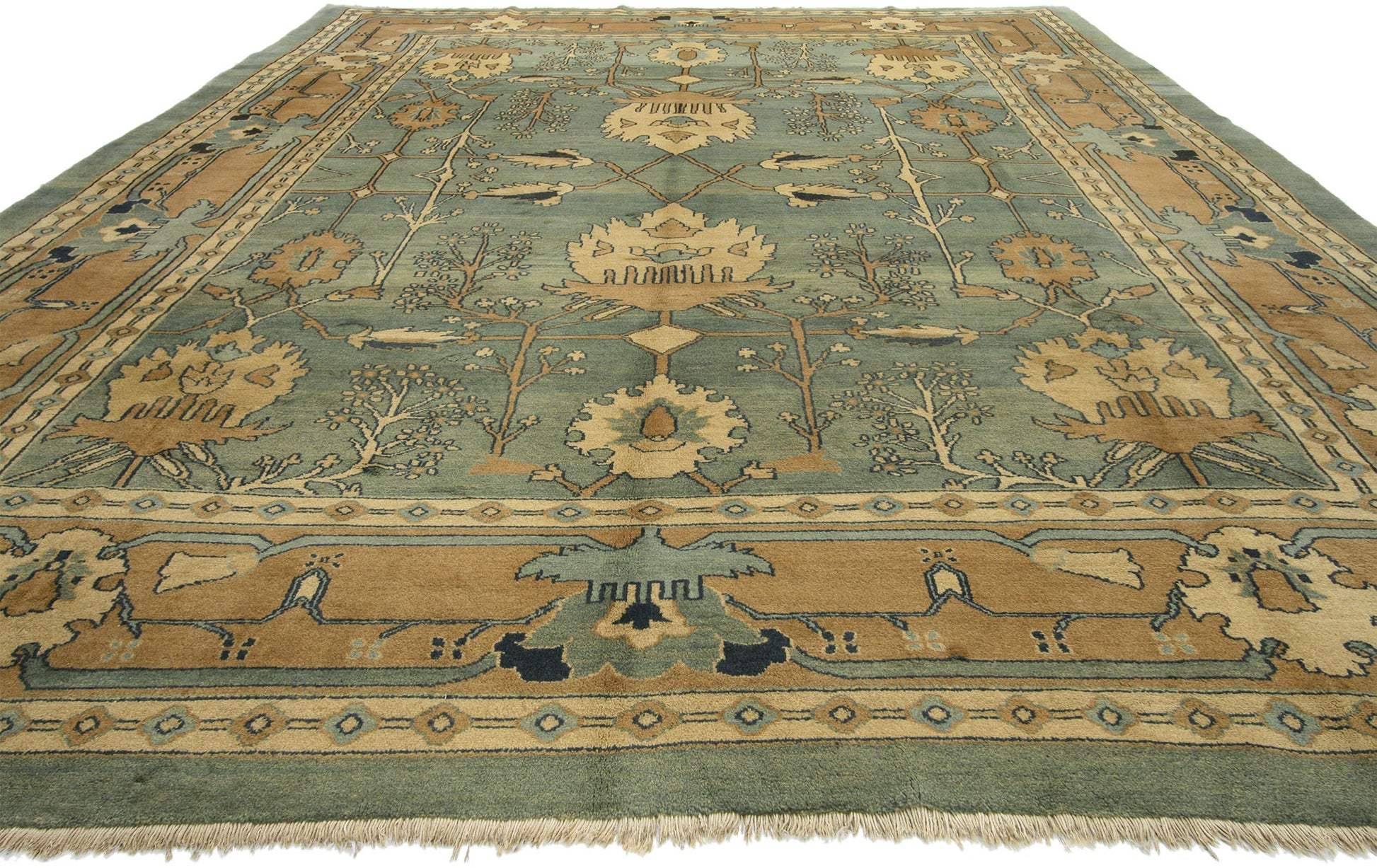 10 x 12 Vintage Mahal Rug 75829