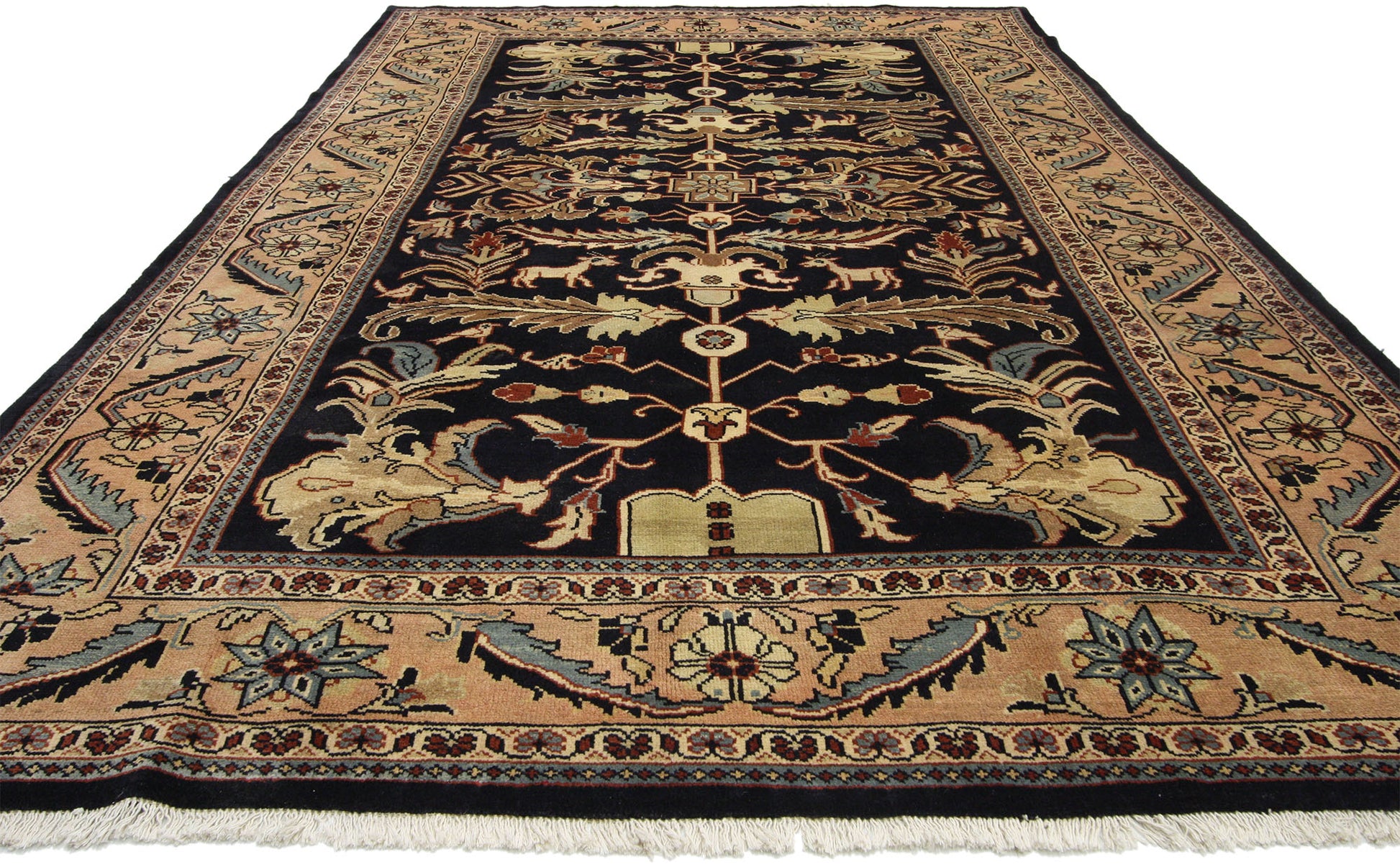6 x 10 Vintage Mahal Rug 75832
