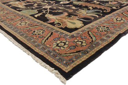 7 x 15 Vintage Persian Mahal Rug 75836