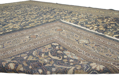 10 x 13 Vintage Persian Mahal Rug 75838