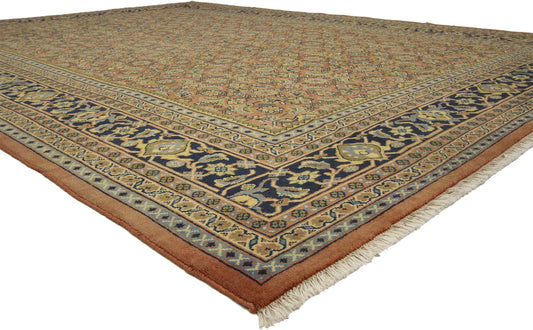10 x 13 Vintage Persian Mahal Rug 75844