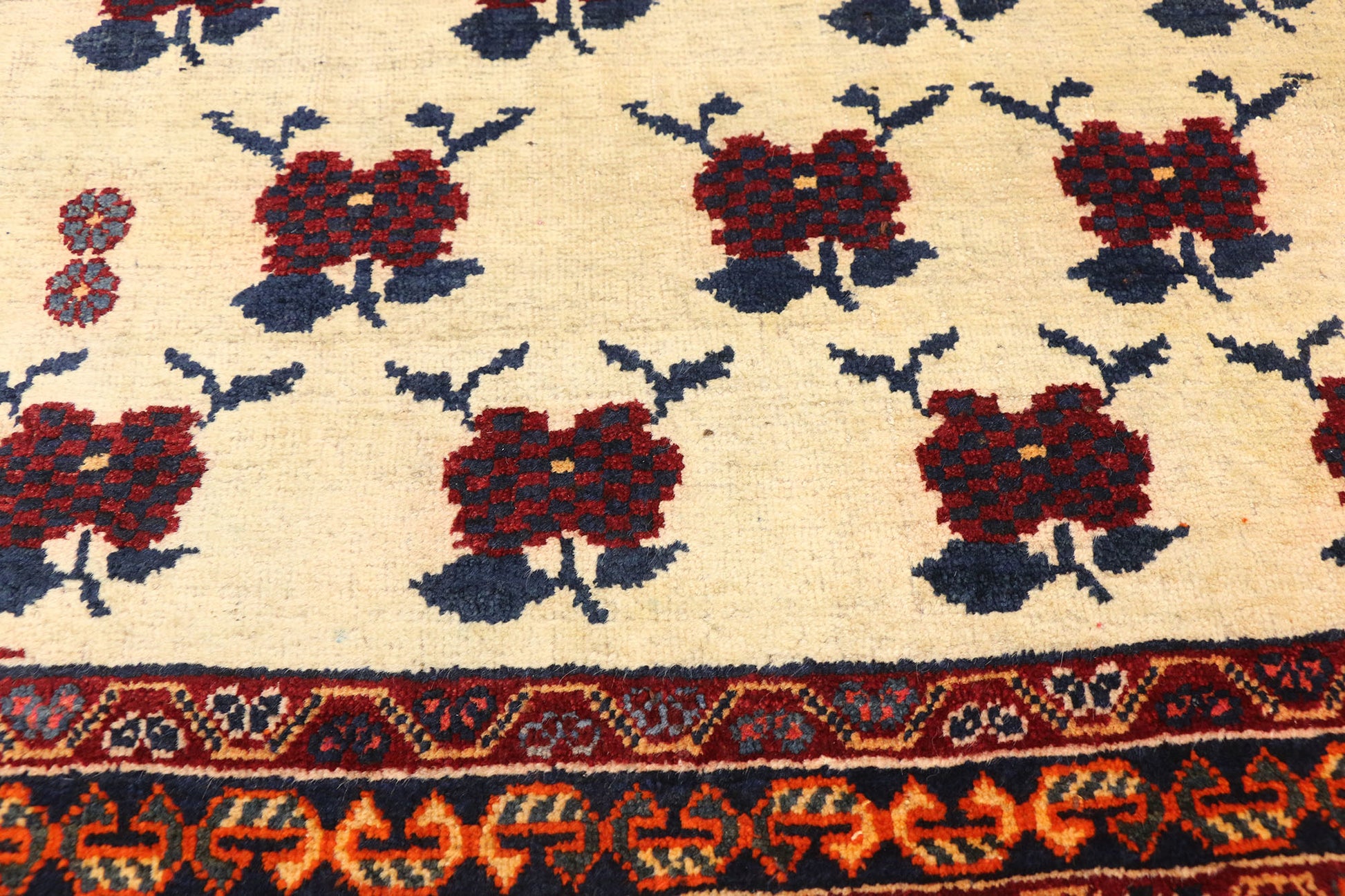 3 x 6 Vintage Persian Tribal Shiraz Rug 75887
