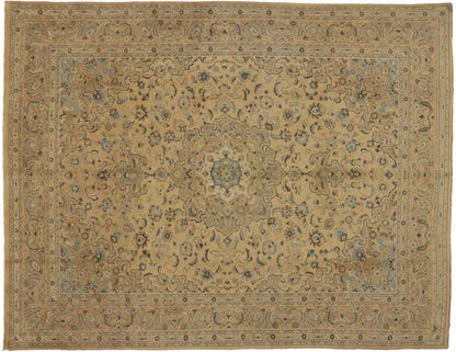 10 x 13 Vintage Persian Mashhad Rug 75890