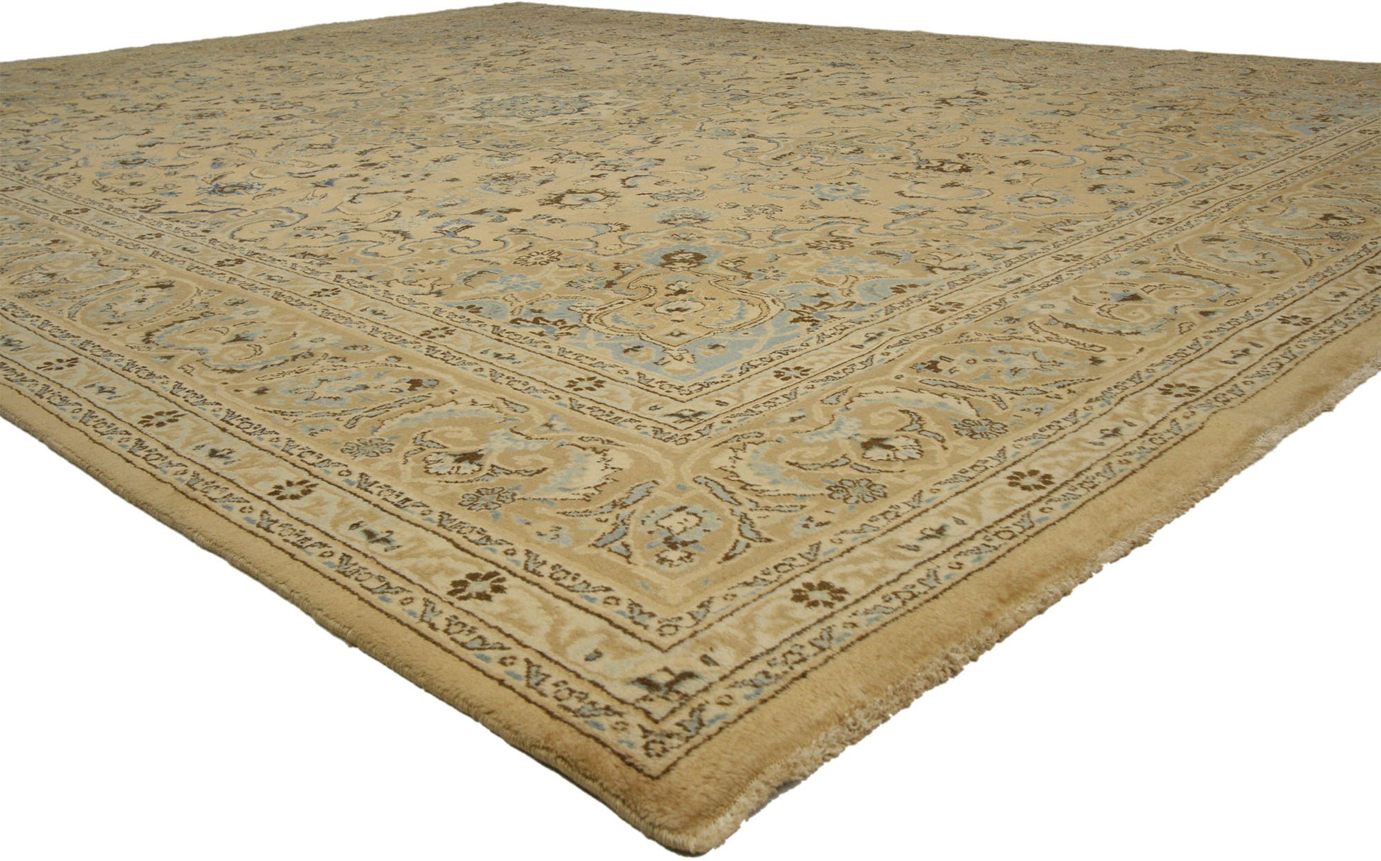 10 x 13 Vintage Persian Mashhad Rug 75890