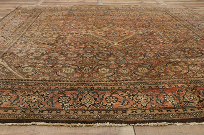 10 x 11 Vintage Persian Mahal Rug 75902