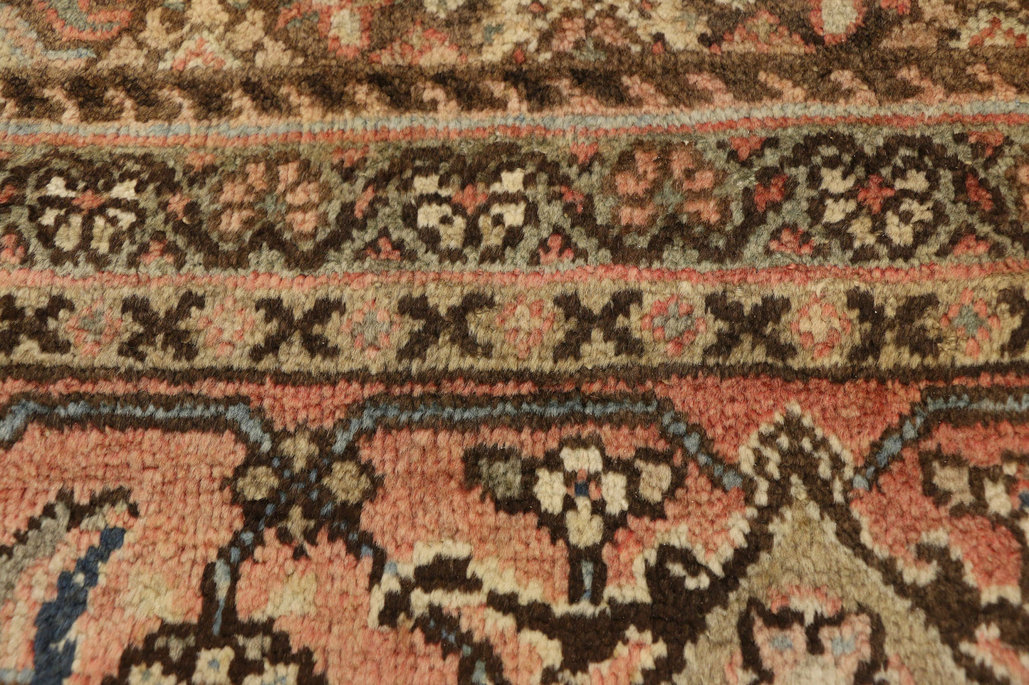 10 x 11 Vintage Persian Mahal Rug 75902