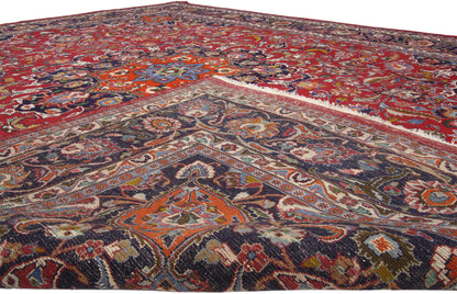 10 x 12 Vintage Persian Mashhad Rug 75916