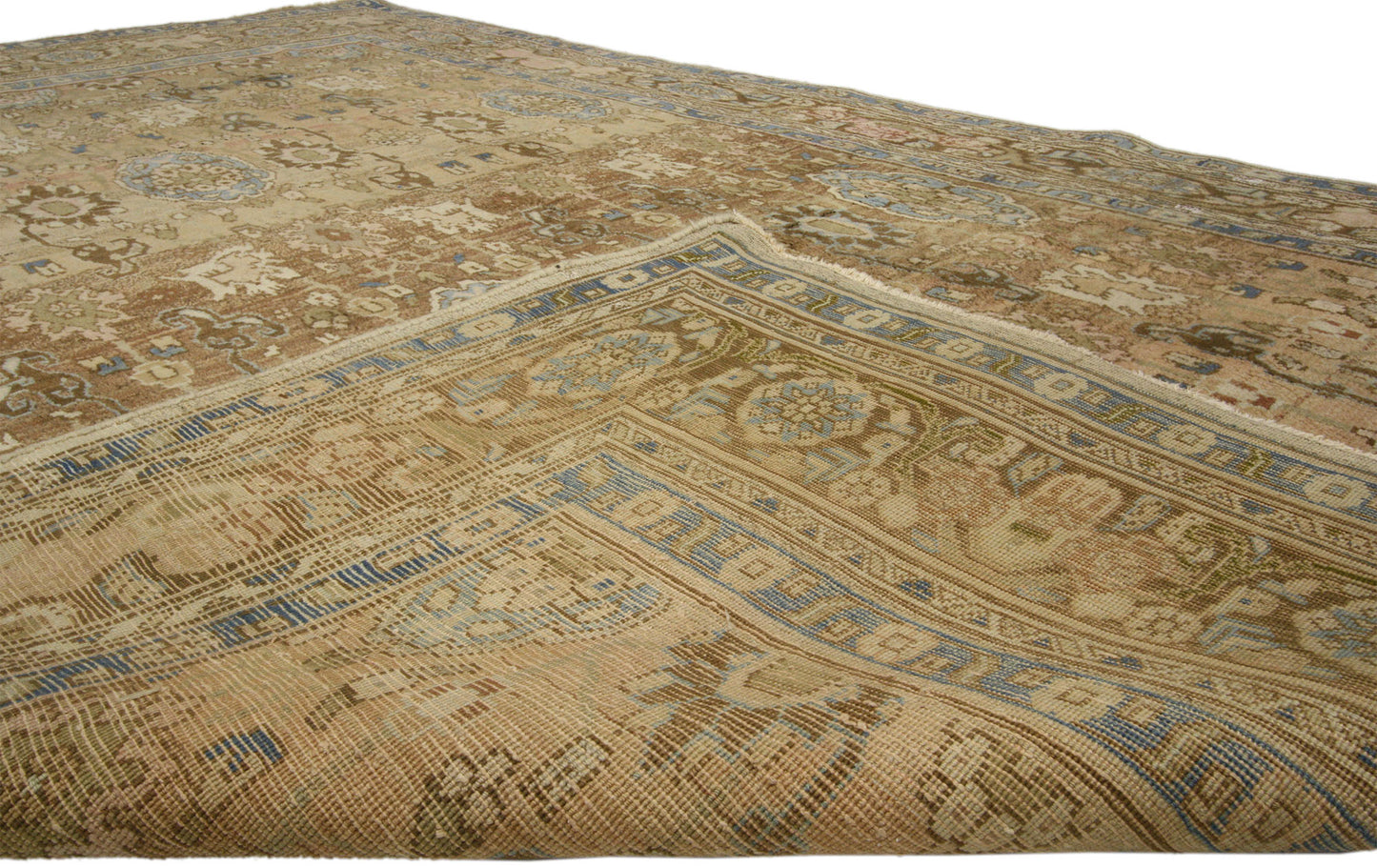 7 x 11 Vintage Persian Hamadan Rug 75966