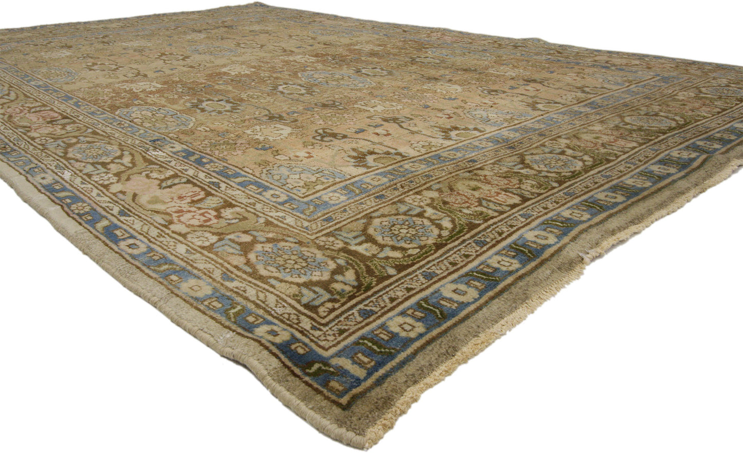 7 x 11 Vintage Persian Hamadan Rug 75966
