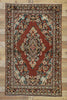 4 x 6 Vintage Persian Mahal Rug 75979