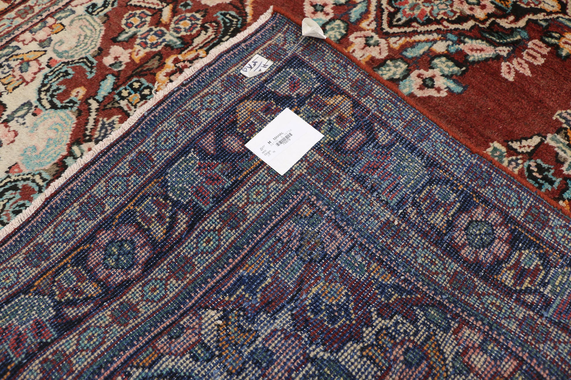 4 x 6 Vintage Persian Mahal Rug 75979