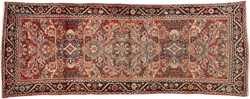 4 x 10 Antique Persian Mahal Runner 75980