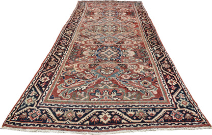 4 x 10 Antique Persian Mahal Runner 75980