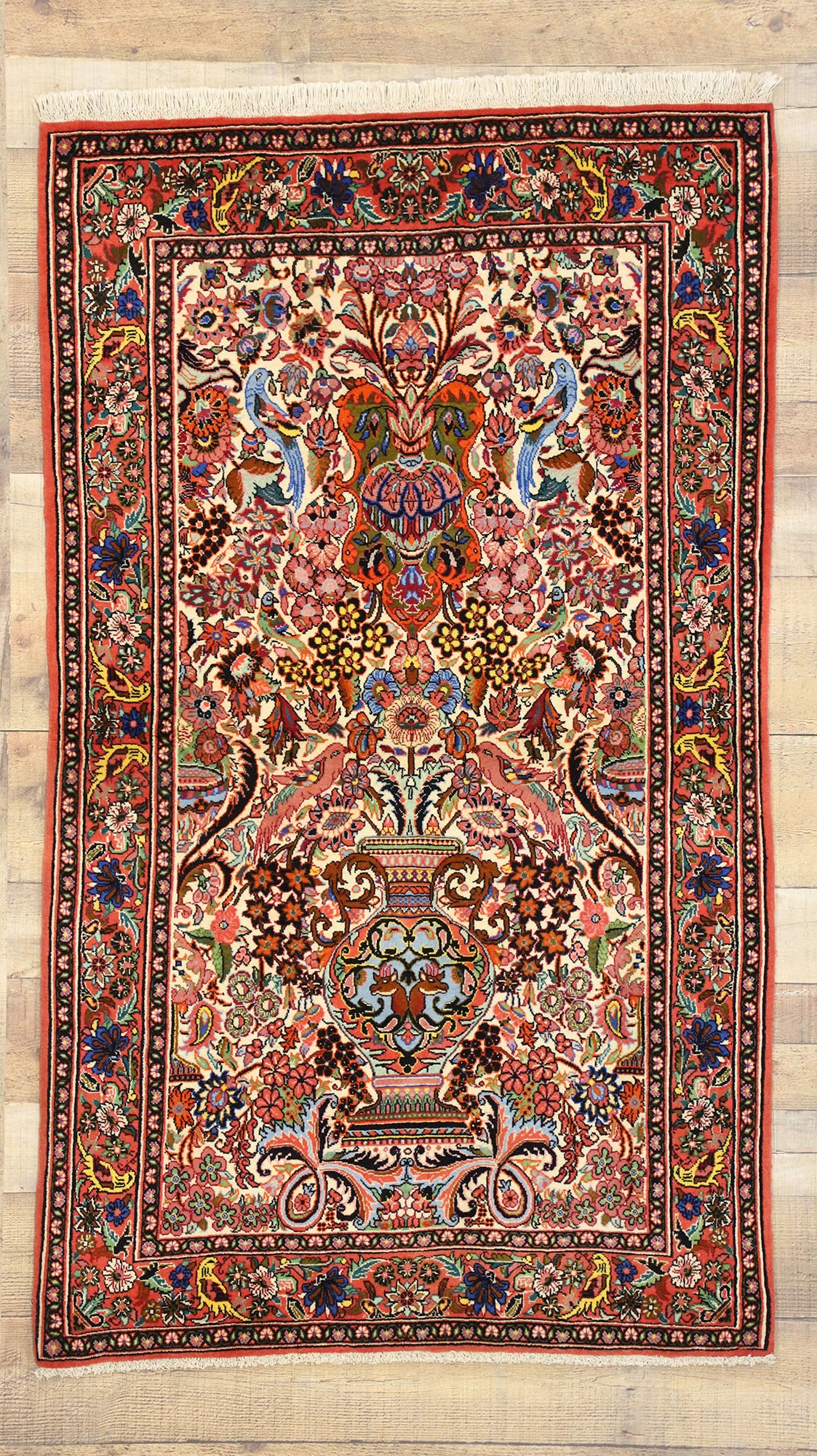 3 x 5 Vintage Bijar Rug 75995