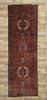 5 x 15 Vintage Persian Heriz Gallery Rug 76004