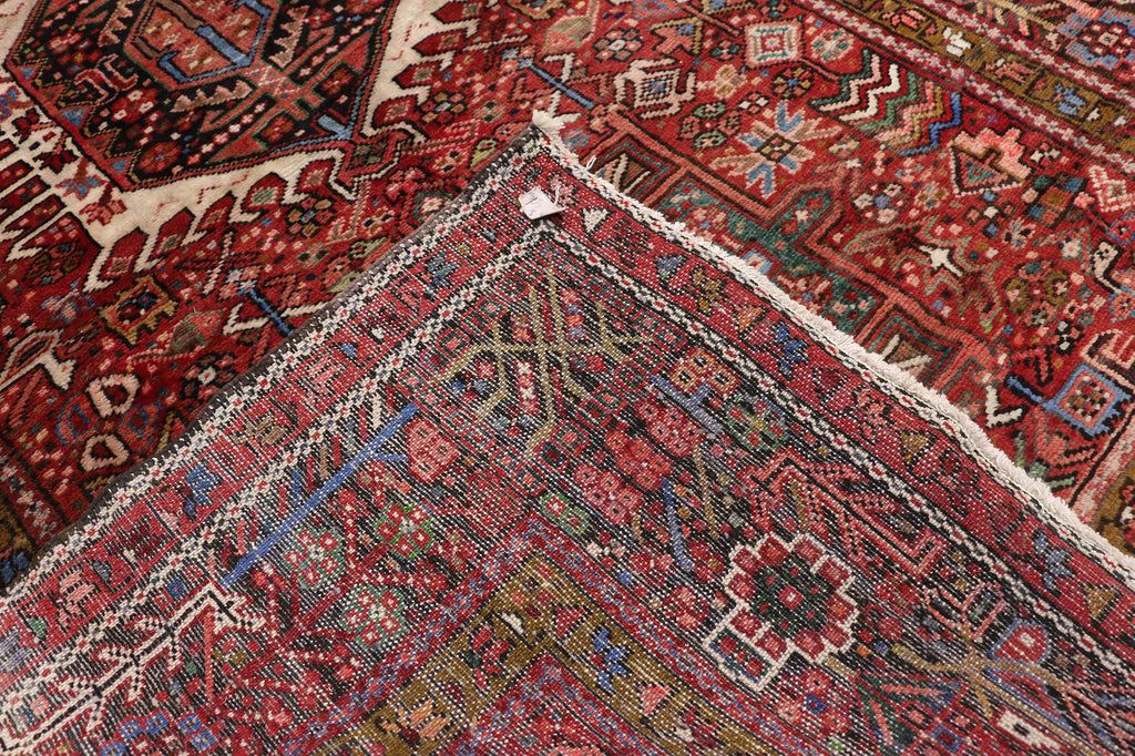 5 x 15 Vintage Persian Heriz Gallery Rug 76004