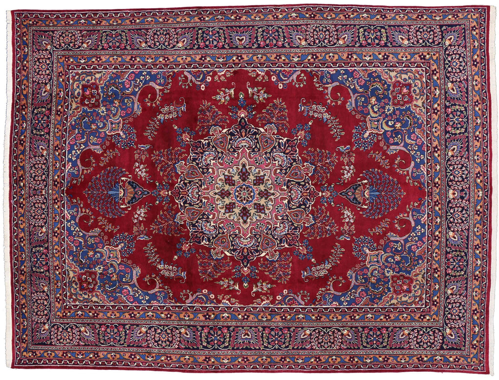 10 x 13 Vintage Mashad Rug 76009