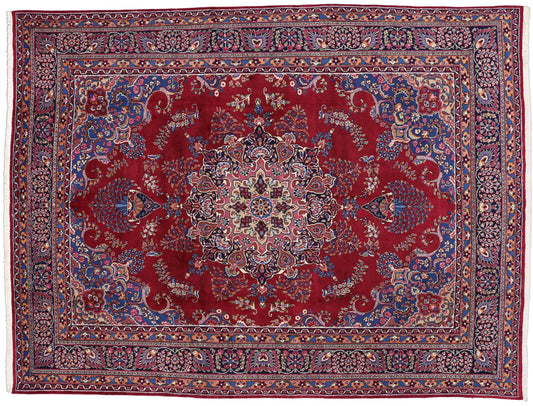 10 x 13 Vintage Mashad Rug 76009