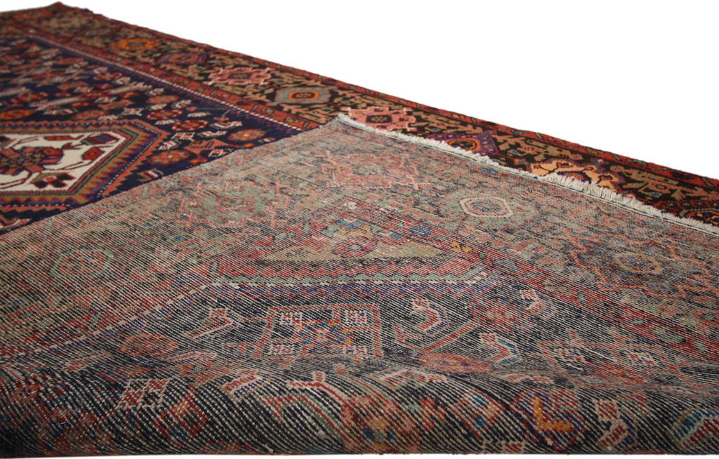 5 x 10 Vintage Persian Hamadan Rug 76023