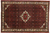 7 x 10 Vintage Persian Hosseinabad Rug 76028