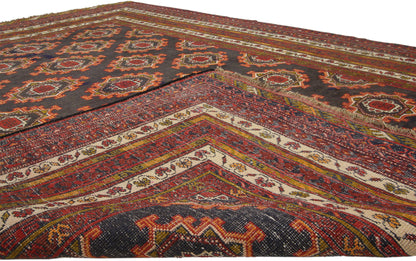 7 x 9 Vintage Persian Baluch Rug 76030