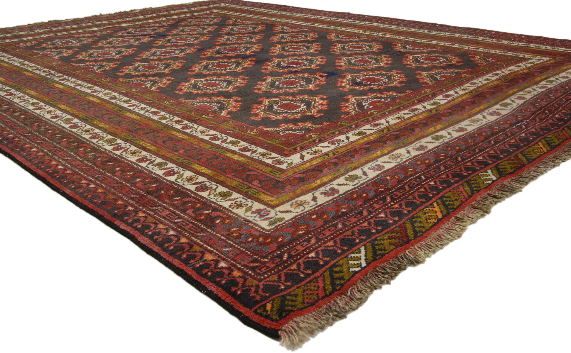 7 x 9 Vintage Persian Baluch Rug 76030