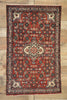 2 x 4 Vintage Persian Hamadan Rug 76035