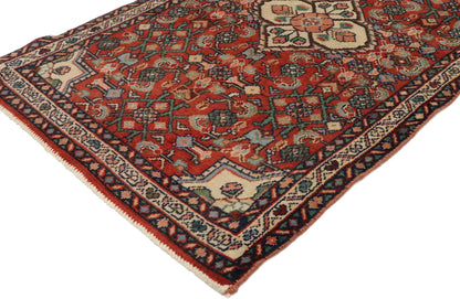 2 x 4 Vintage Persian Hamadan Rug 76035