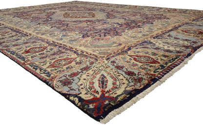 10 x 13 Vintage Persian Khorassan Rug 76039