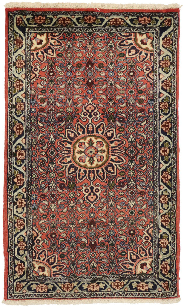 2 x 4 Vintage Persian Bijar Rug 76054