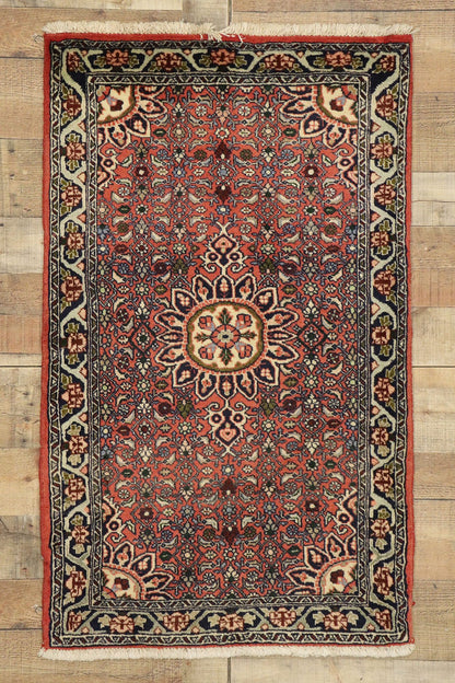 2 x 4 Vintage Persian Bijar Rug 76054
