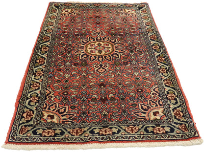 2 x 4 Vintage Persian Bijar Rug 76054