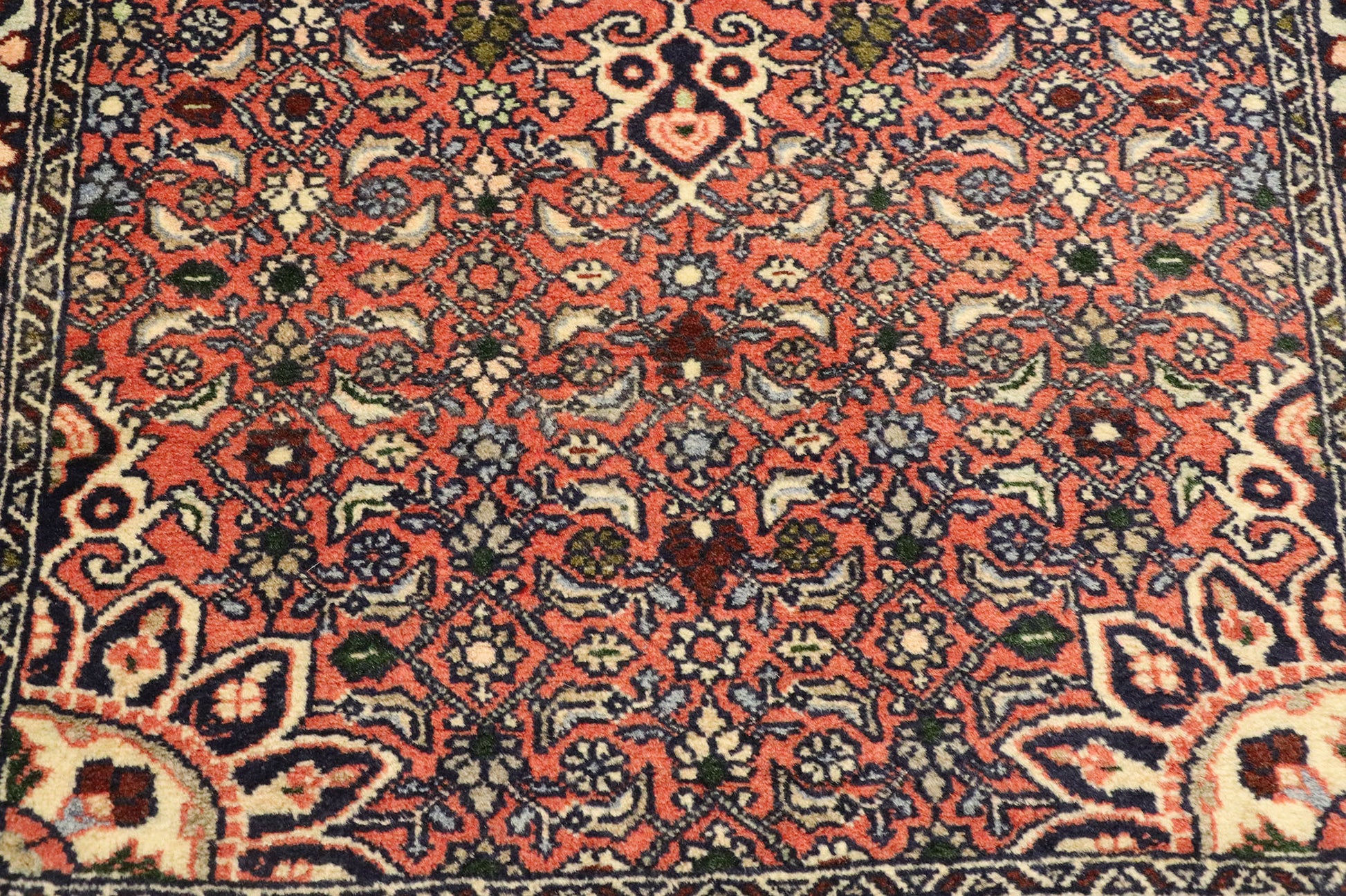 2 x 4 Vintage Persian Bijar Rug 76054