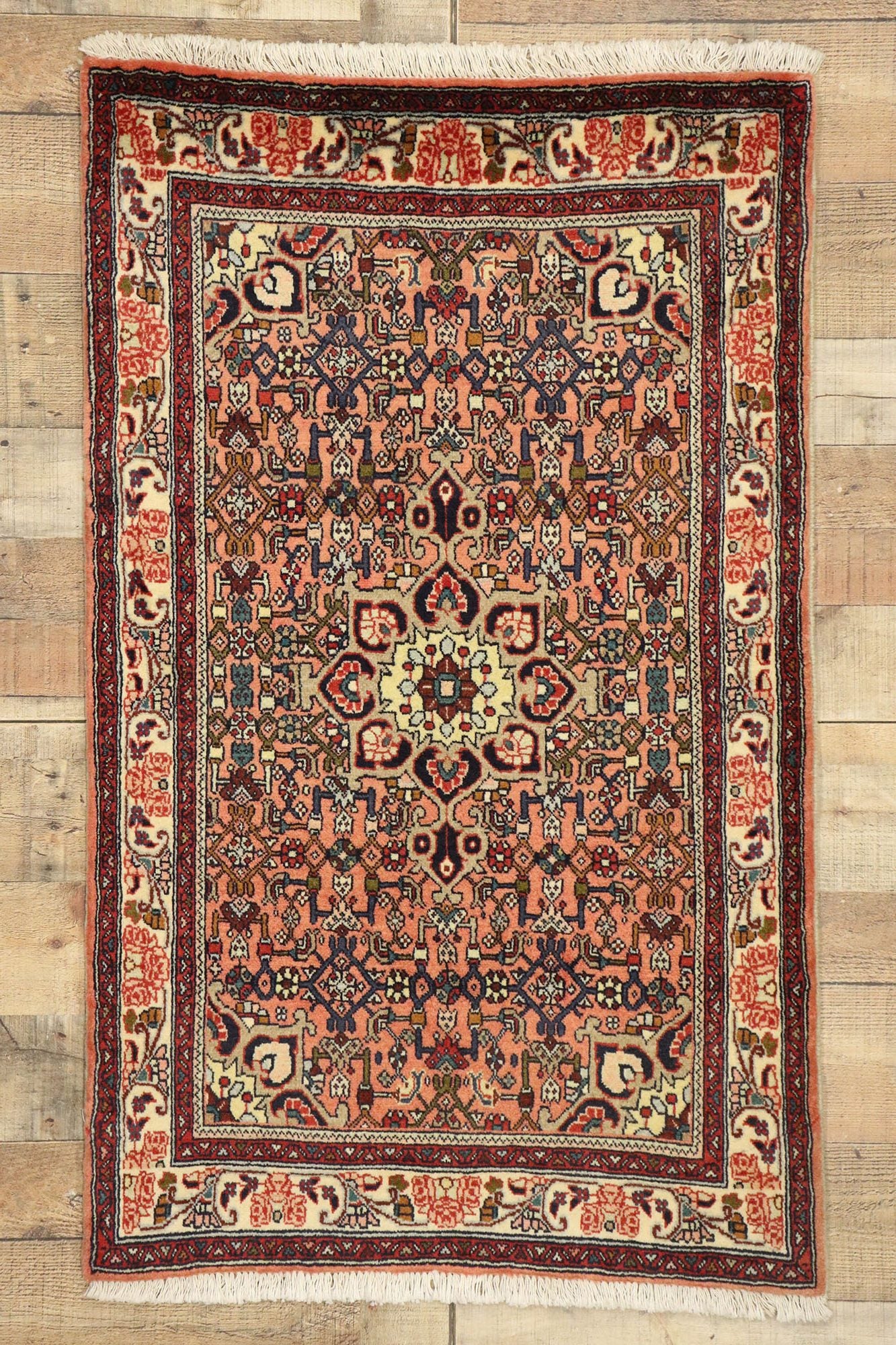 3 x 4 Vintage Bijar Rug 76055