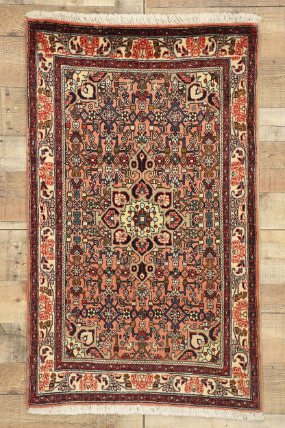3 x 4 Vintage Bijar Rug 76055
