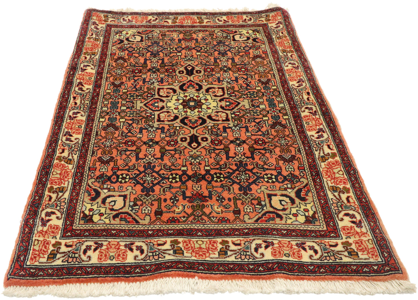 3 x 4 Vintage Bijar Rug 76055