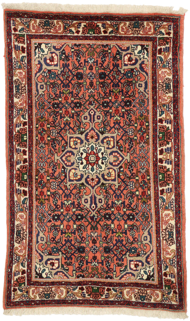 3 x 4 Vintage Persian Bijar Rug 76056