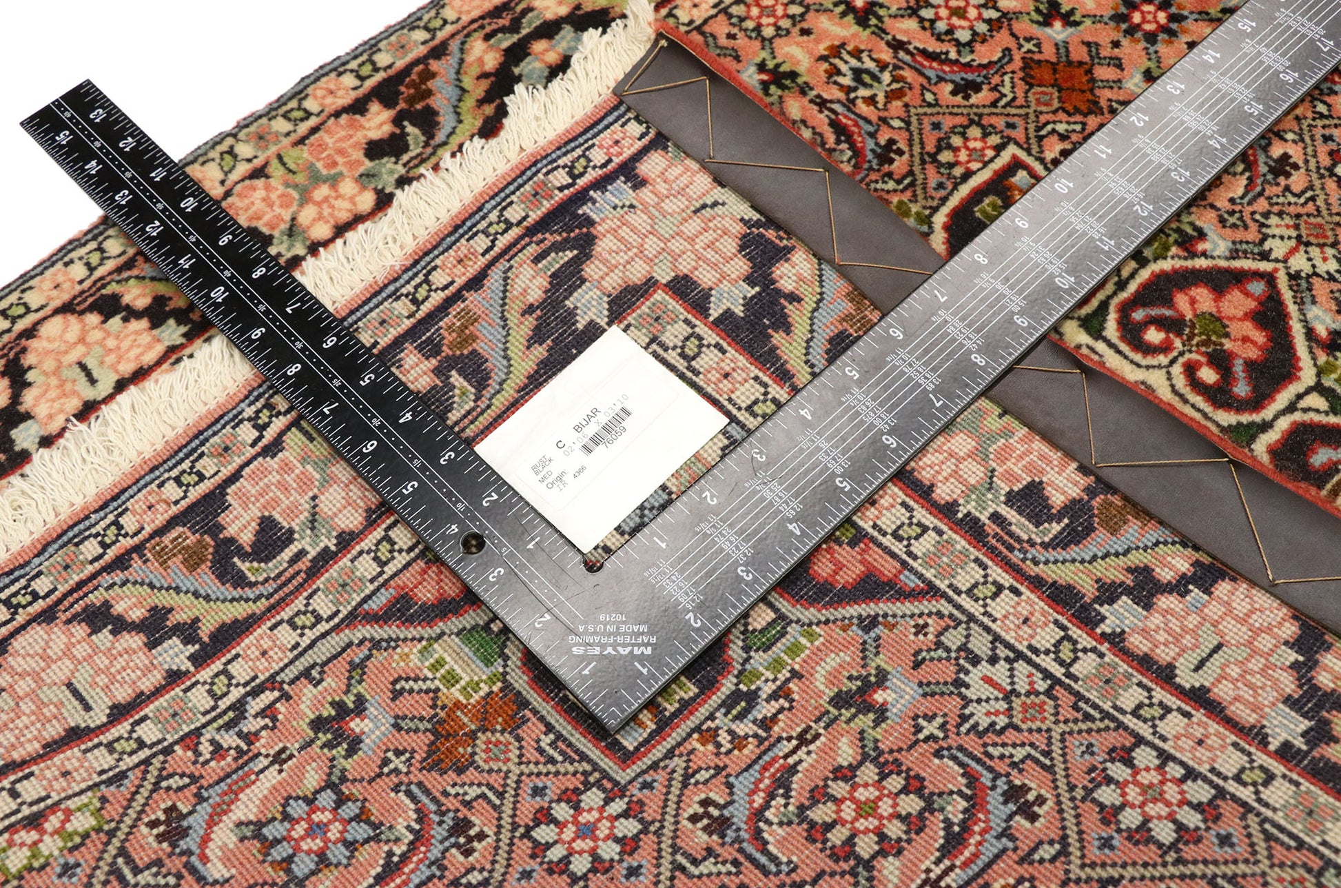 2 x 4 Vintage Persian Bijar Rug 76059