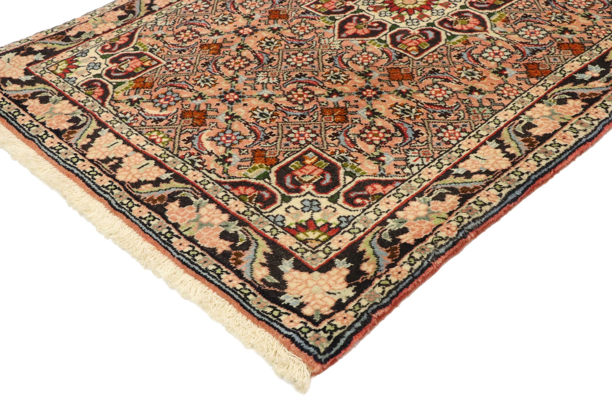 2 x 4 Vintage Persian Bijar Rug 76059