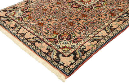 2 x 4 Vintage Persian Bijar Rug 76059