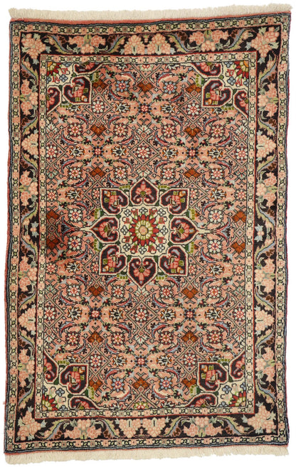 2 x 4 Vintage Persian Bijar Rug 76059