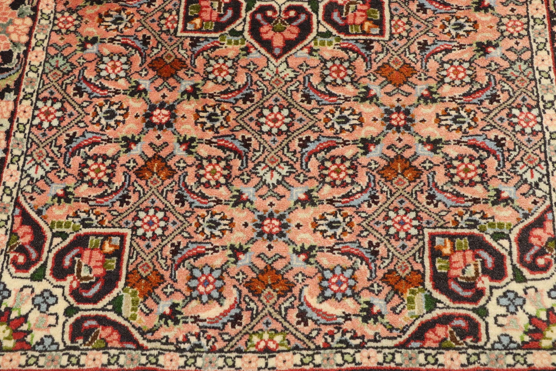 2 x 4 Vintage Persian Bijar Rug 76059