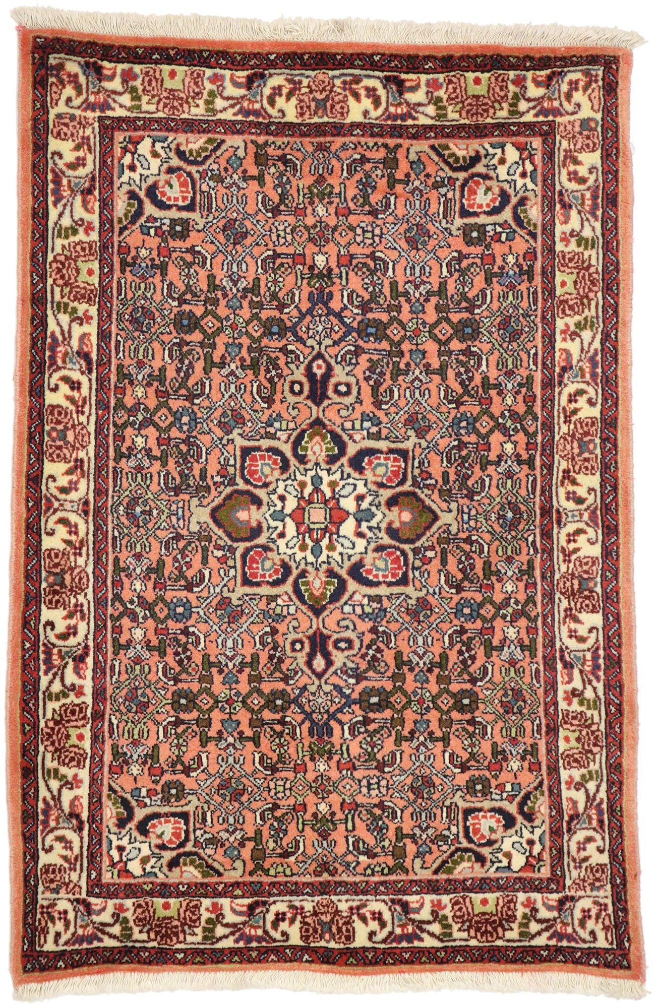3 x 4 Vintage Persian Bijar Rug 76061