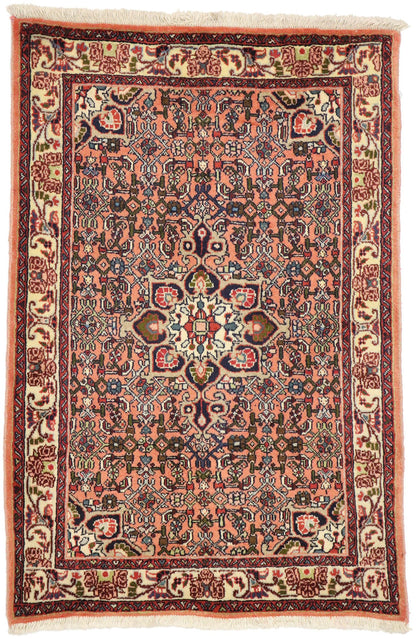 3 x 4 Vintage Persian Bijar Rug 76061