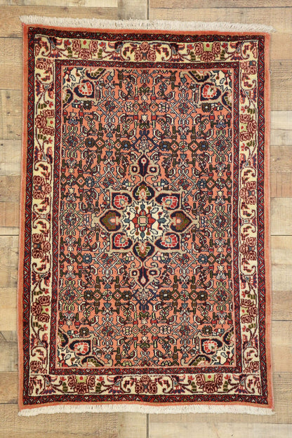 3 x 4 Vintage Persian Bijar Rug 76061