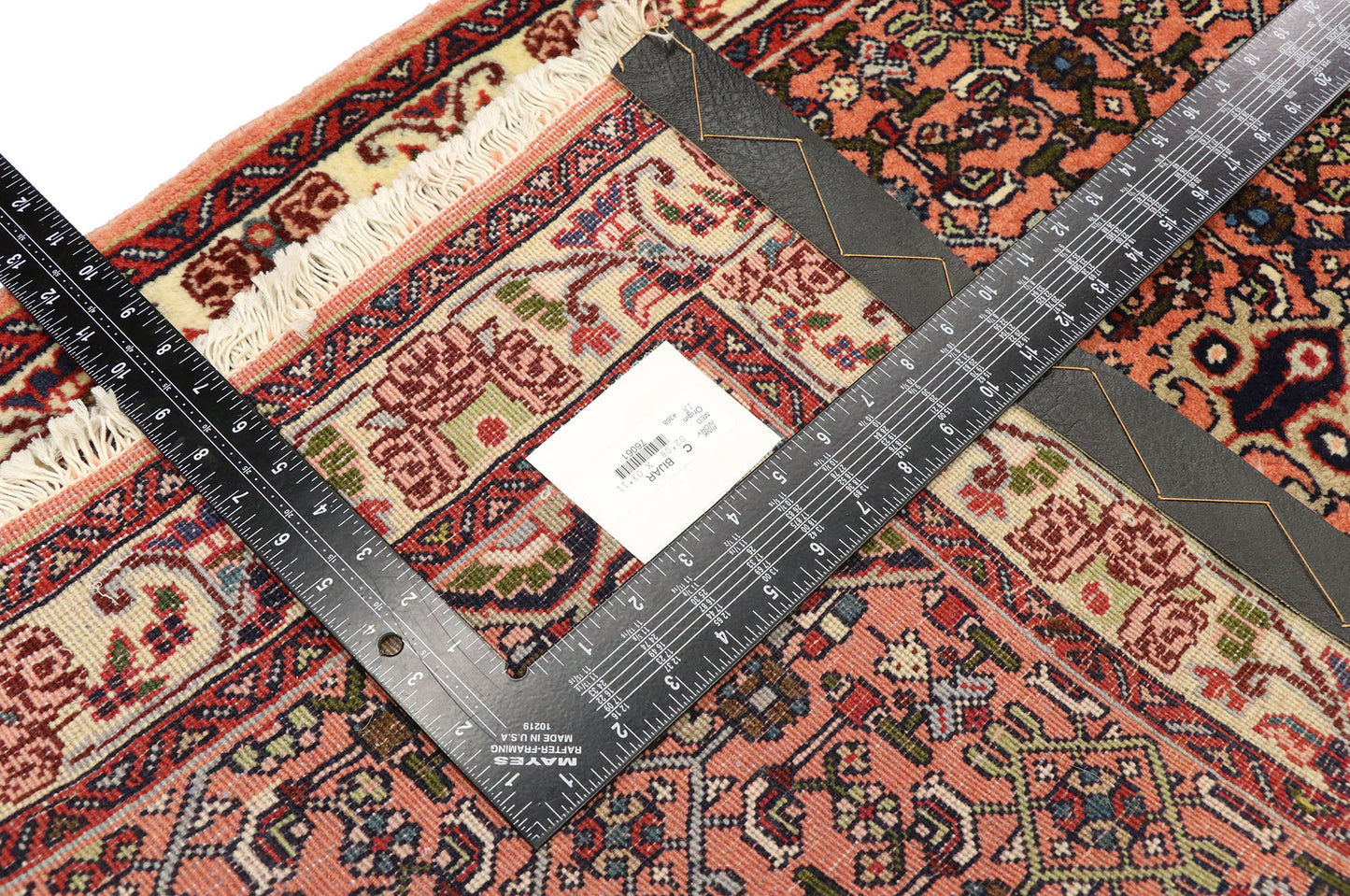 3 x 4 Vintage Persian Bijar Rug 76061