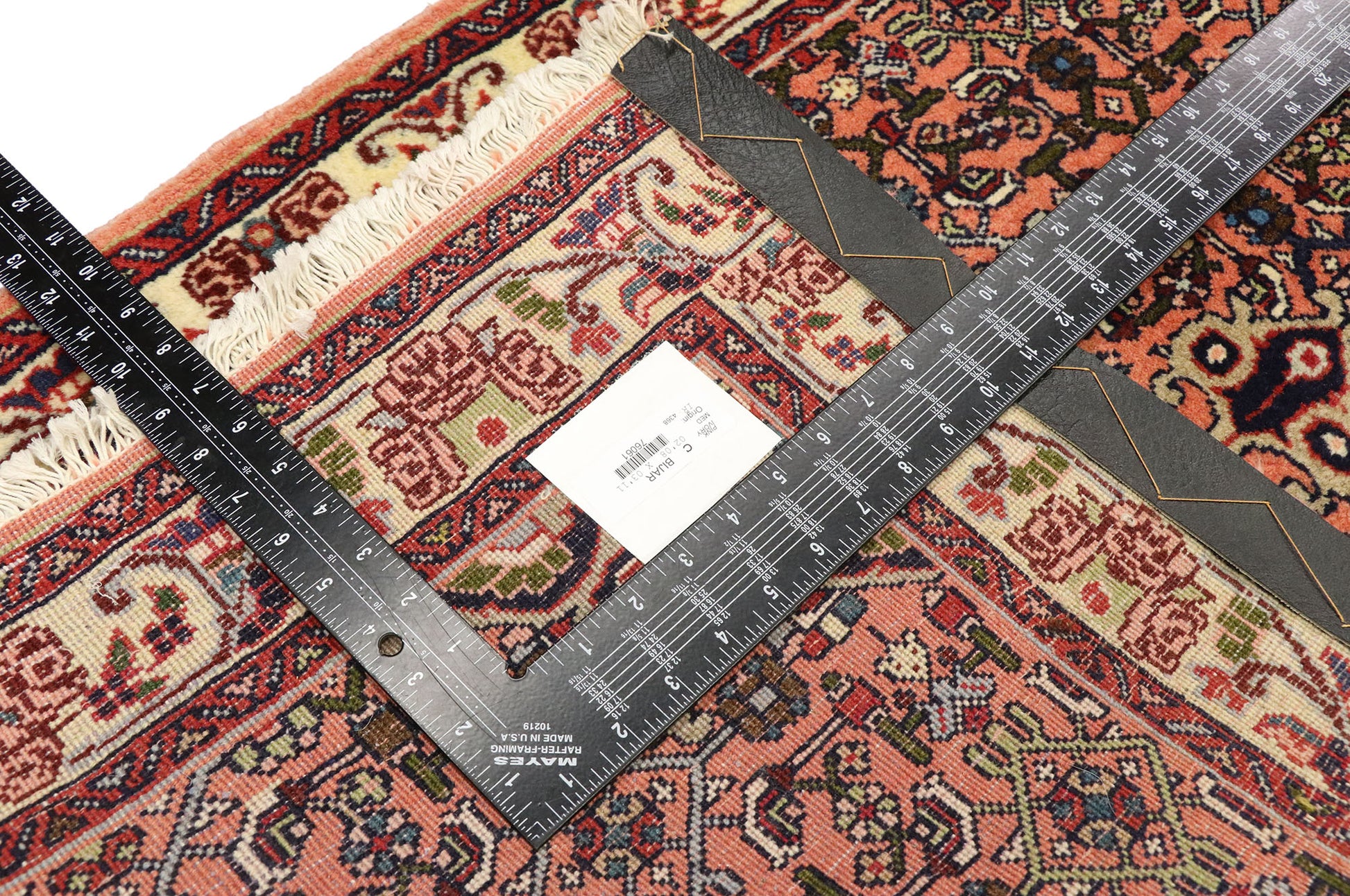 3 x 4 Vintage Persian Bijar Rug 76061