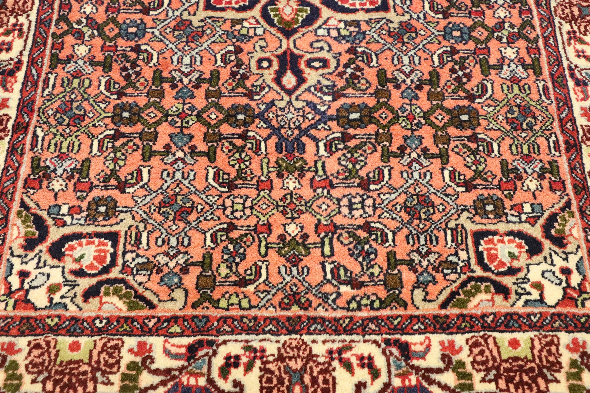 3 x 4 Vintage Persian Bijar Rug 76061
