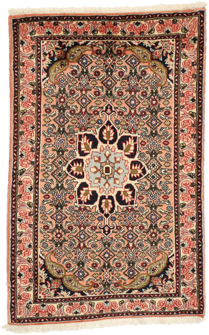 3 x 4 Vintage Persian Bijar Rug 76063
