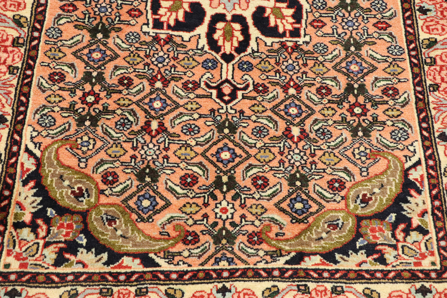 3 x 4 Vintage Persian Bijar Rug 76063